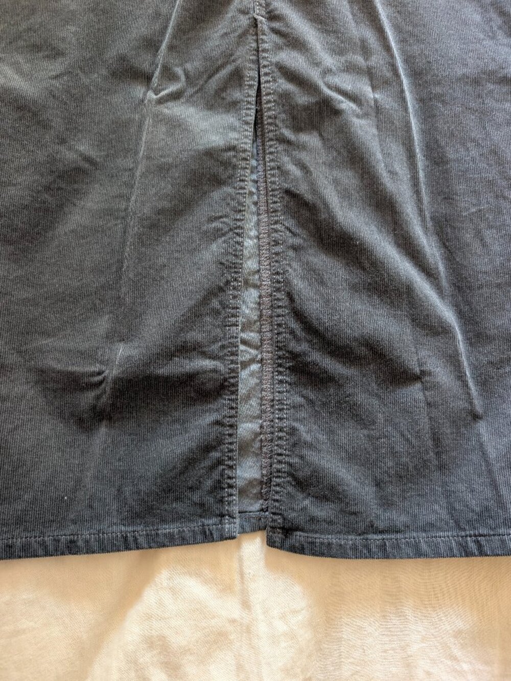 LOFT Corduroy Button Front Midi Pocket Skirt sz2 - Picture 8 of 14